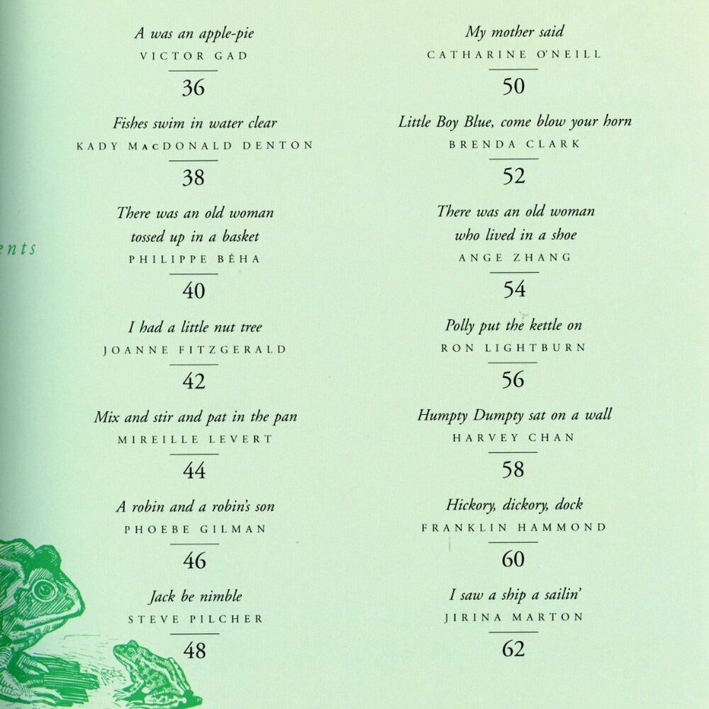 MOTHER GOOSE: A Canadian Sampler (1994) 1st Cdn Edition Hardcover Book - Picture 6 of 7